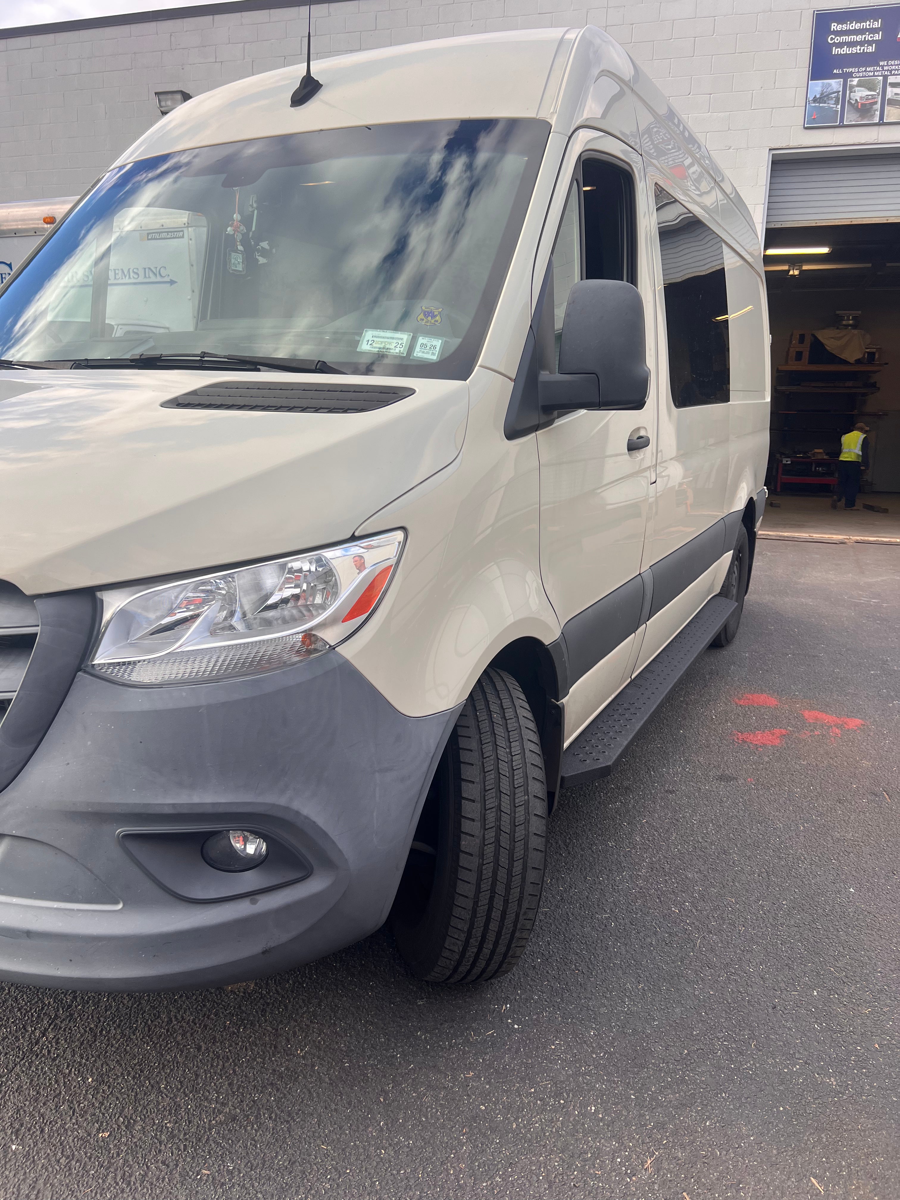 Sprinter Running Boards - Steel Construction