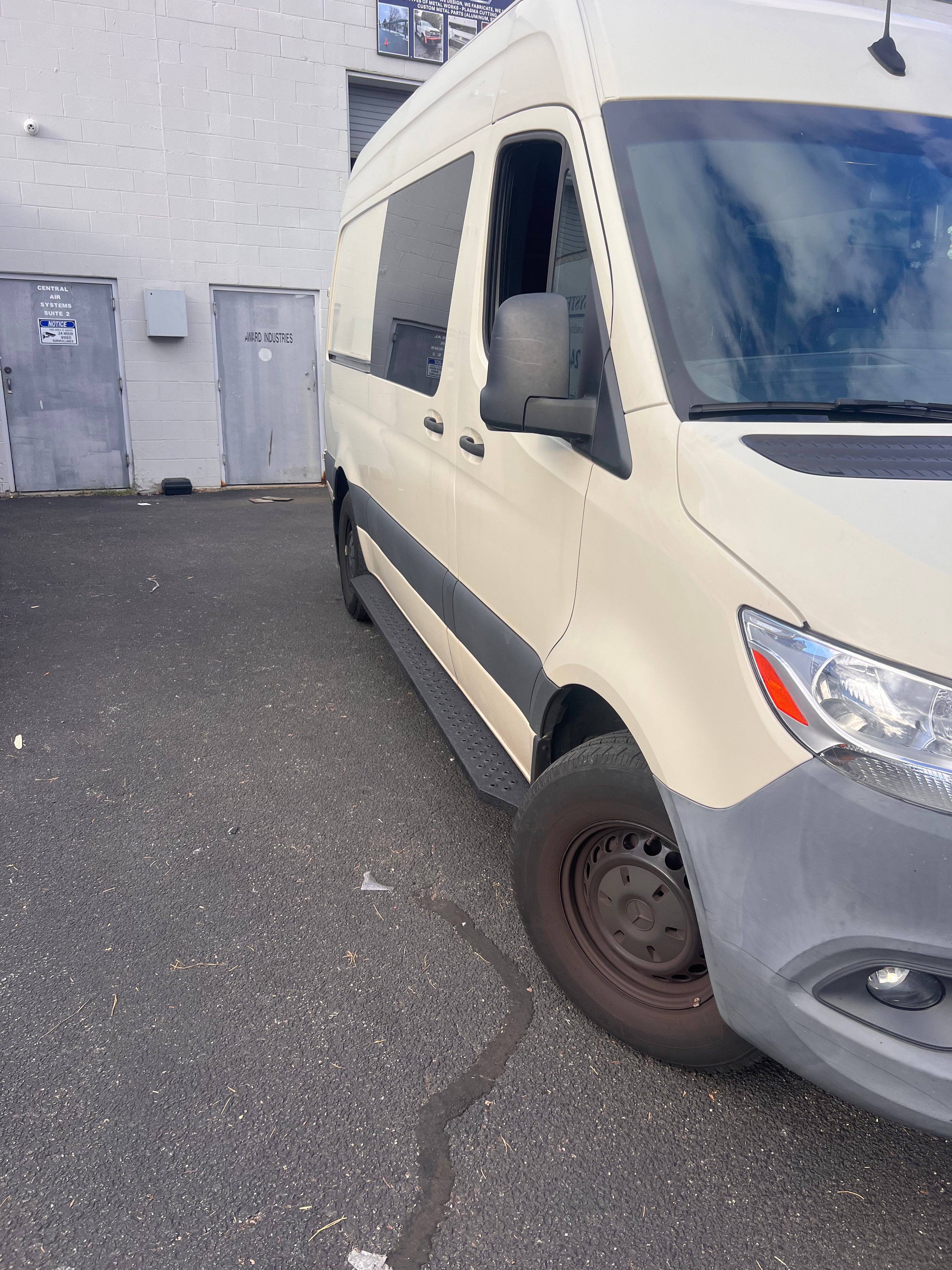 Sprinter Running Boards - Steel Construction