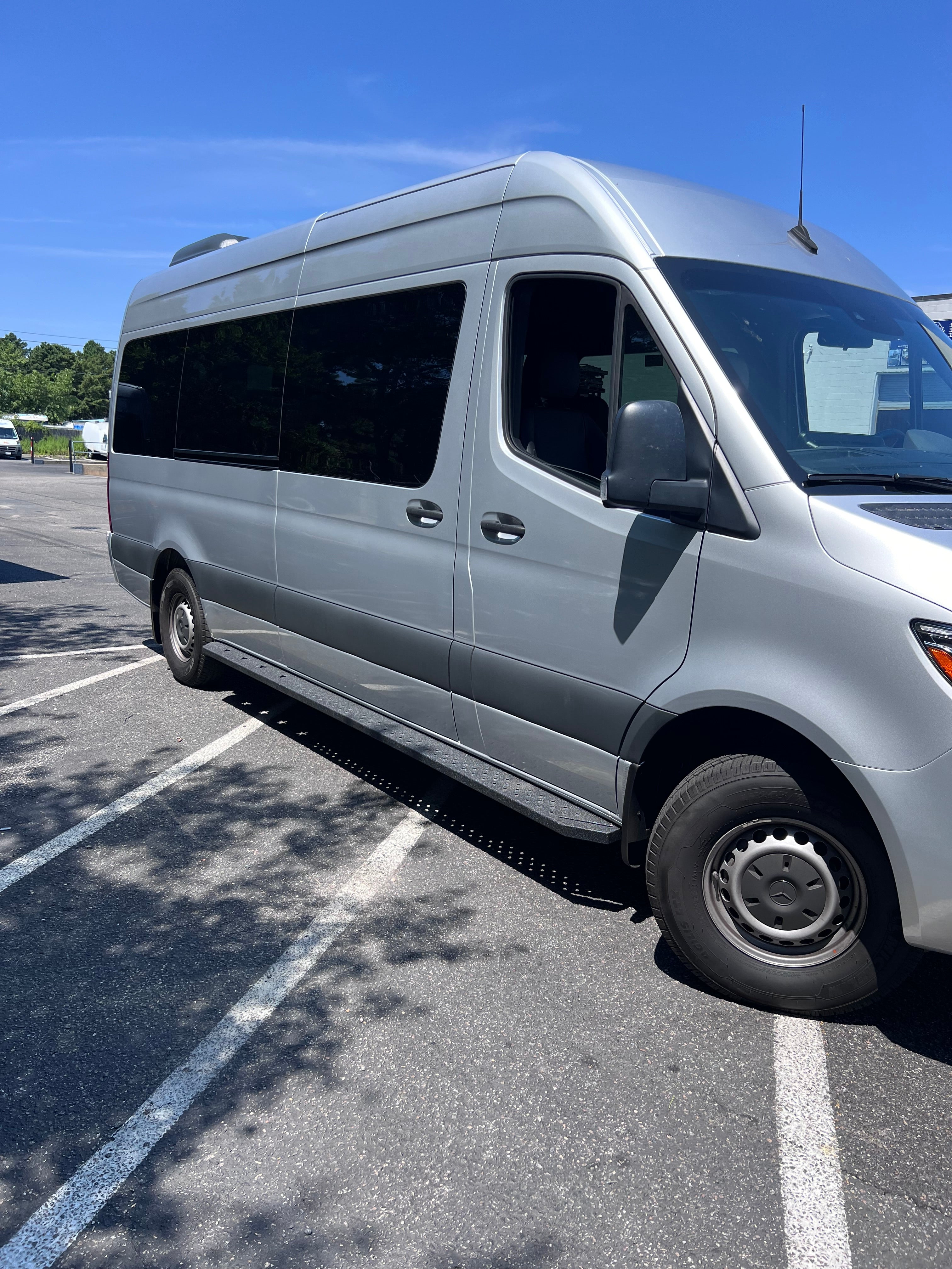 Sprinter Running Boards - Steel Construction